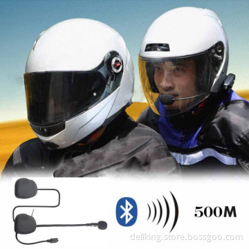 Bt 500m Bluetooth Headset Interphone Bike Motorbike Motorcycle Helmet Intercom with Ptt Remote Controller